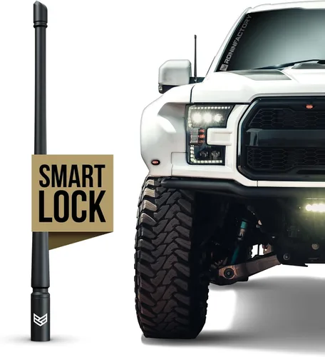 Vista 12 de RONIN FACTORY Antena de camión para Ford F150 F250 F350 Super Duty Raptor Bronco (21-23) Lightning Dodge RAM 1500 Accesorios - Antirrobo - Seguro