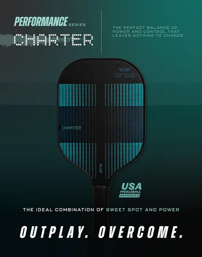 Vista 2 de Orca Pickleball Paddles, Performance Series Pickleball Paddles Designed for Control and Precision, USA Pickleball Approved