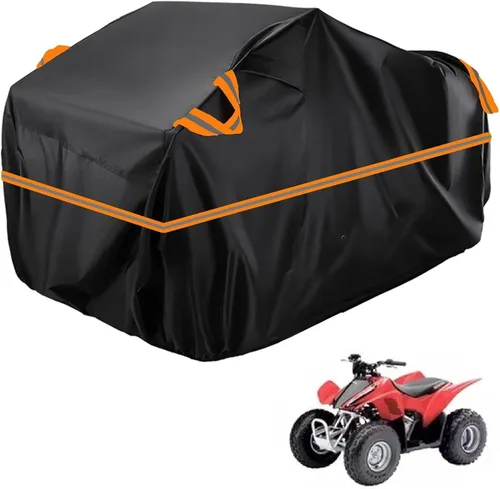 Vista 345 de Cubierta para ATV impermeable compatible con Arctic Cat H1 EFI TRV Cruiser 4x4 2011, cubierta de 210D para vehículos de 4 ruedas, cubierta para quad