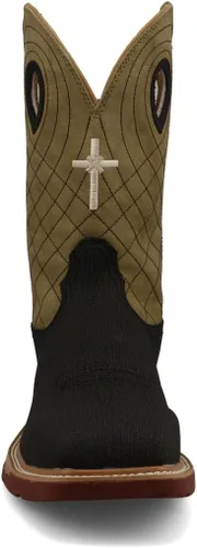 Vista 4 de Twisted X Mens 12" Pull On Soft Toe Western Work Boot