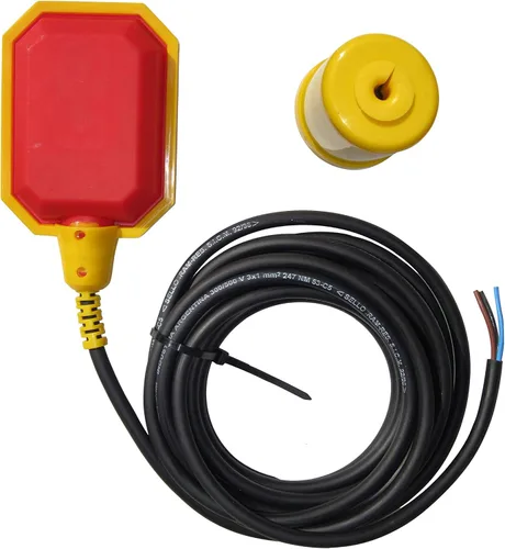 Vista 11 de Interruptor de flotador para bomba de sumidero, sensor de nivel de agua de 6 pies con microinterruptor Honeywell y longitud de sujeción ajustable