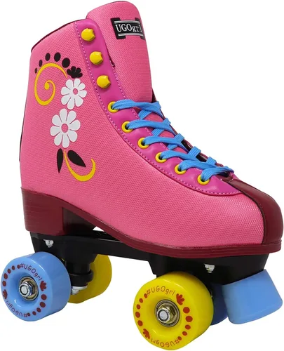 Vista 13 de Lenexa uGOgrl - Patines de ruedas para niña, para niños y niñas - Patines de patinaje para interiores y exteriores - Patines para niños - Patines