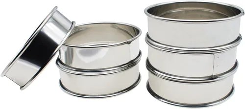 Vista 3 de 6 anillos de acero inoxidable para muffins ingleses de 3.35 pulgadas, molde de pastelería redondo antiadherente doble enrollado para herramientas
