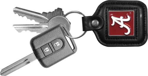 Vista 2 de Siskiyou Sports NCAA unisex-adult Square Leather Key Chain