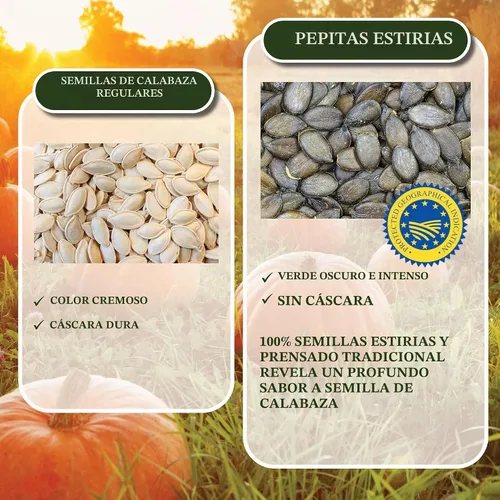 Vista 6 de Gourmanity Aceite Orgánico de Semilla de Calabaza de Estiria Prensado en Frío, Fabricado Tradicionalmente en Austria, Aceite 100% Puro, Saludable
