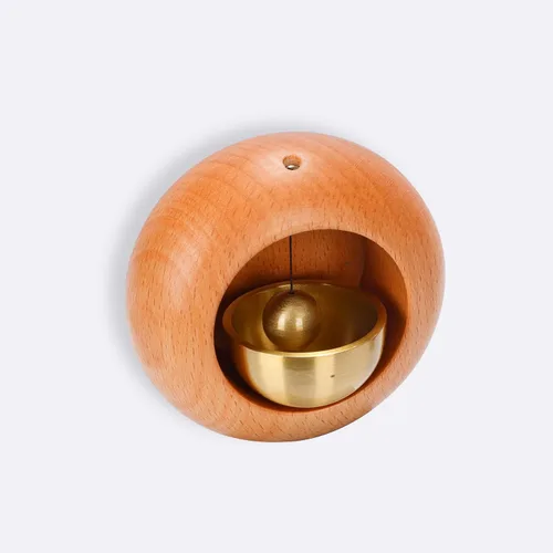Vista 2 de Shopkeepers Campana para apertura de puerta, timbre magnético para negocios, adornos únicos y decoración colgante para enty, calcomanía
