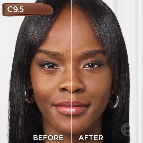 Vista 32 de L'Oreal Paris True Match - Base líquida supermezclable, maquillaje de base líquida de cobertura media, C0.5, ligero, 1 onza líquida