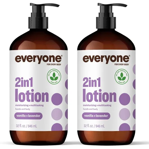 Vista 12 de Everyone Loción 2-en-1 para manos/cuerpo, 8 onzas (paquete de 2) cítricos y menta hecha con aceites esenciales para hombres y mujeres