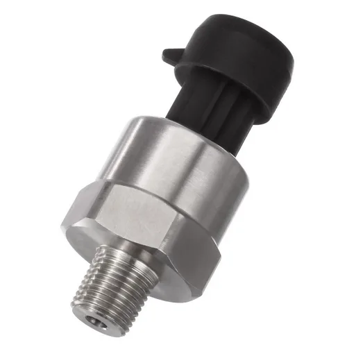 Vista 3 de AUTEX Transductor de presión de 200 psi, sensor emisor con arnés de conector, rosca NPT de 1/8 "-27 sensores de presión de combustible de acero