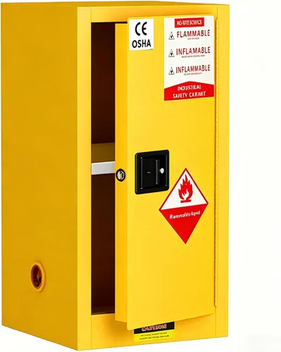 Vista 11 de Gabinete de almacenamiento inflamable, 18 in x 18 in x 23 in