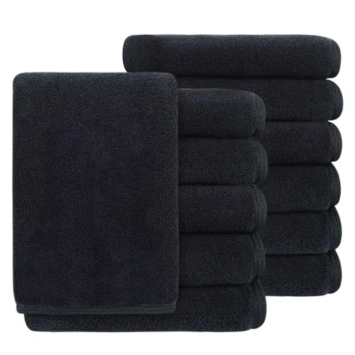 Vista 55 de SINLAND Paños faciales de microfibra de secado rápido toallita de lavado de 8 x 8 pulgadas paño de lavado facial absorbente suave paños removedores