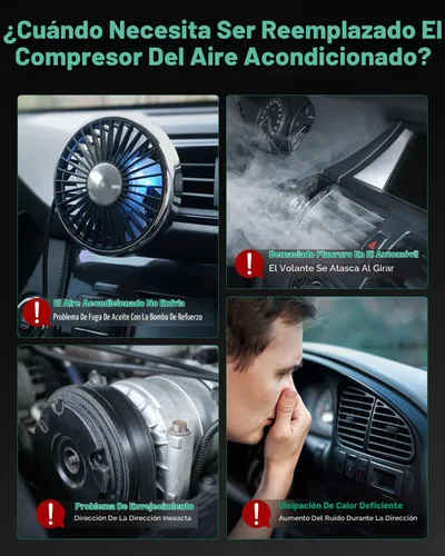 Vista 7 de SCITOO Compresor de CA para Scion para xA 1.5L 2004-2006, para xB 1.5L 2004