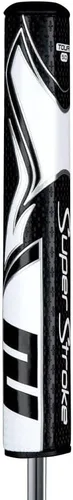 Vista 19 de SuperStroke Zenergy Tour Golf Putter Grip Negro/Blanco