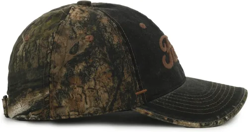 Vista 3 de Ford - Gorra de béisbol negra con diseño de camuflaje de Mossy Oak Country