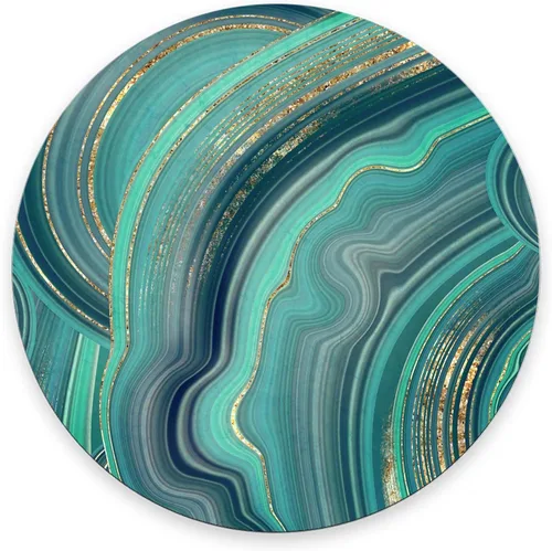 Vista 16 de Alfombrilla para mouse, de colores abstractos, personalizable, redonda, texturizada, lavable, con base de goma antideslizante, para mouse