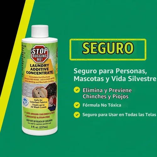 Vista 5 de Stop Bugging Me 7687734 Aditivo para ropa de 8 oz