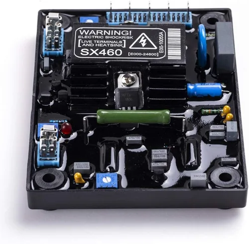 Vista 4 de Regulador de voltaje automático AVR SX460 para alternador de generador sin escobillas