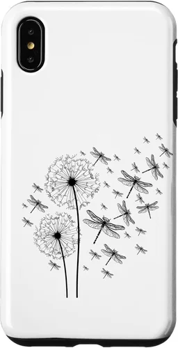 Vista 11 de Funda para iPhone 12/12 Pro Wildlife Animal Insect Dandelion Dragonfly