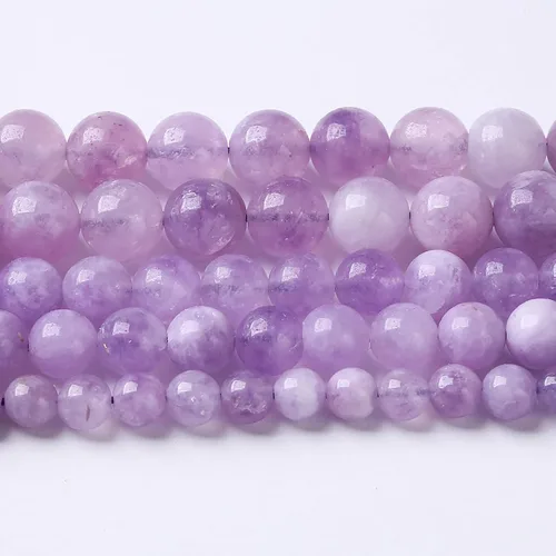 Vista 164 de 100 cuentas de piedra multicolor natural de 0.236 pulgadas (0.236 in), cuentas espaciadoras sueltas redondas para hacer pulseras, collares, aretes