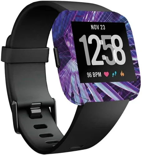Vista 20 de MightySkins Piel de Fibra de Carbono para Fitbit Versa – Madera abstracta Protectora y duradera Acabado de fibra de carbono texturizada Fácil