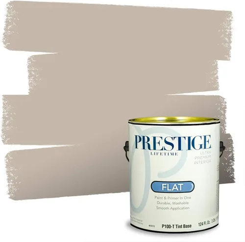 Vista 14 de PRESTIGE Paints - Pintura interior e imprimación en uno, 1 galón, cáscara de huevo, pimienta envejecida