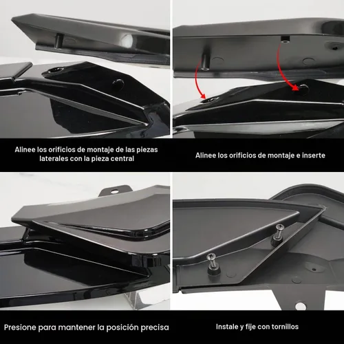 Vista 7 de Archaic Alerón de Labio Delantero Compatible con Civic Sedan/Hatchback de 11ª Generación 2022-2024, Alerón de Labio de Parachoques para FE1 FE2 FE4