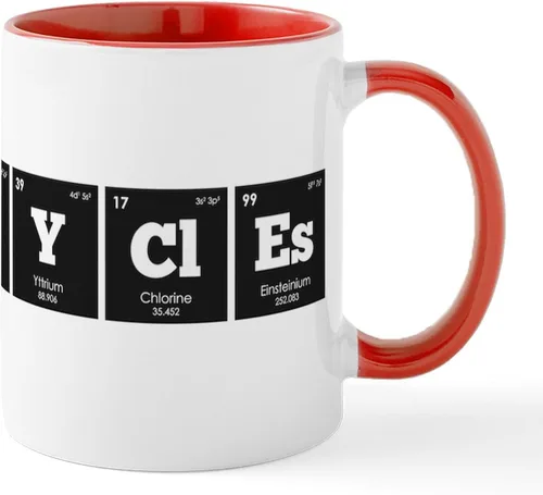 Vista 34 de CafePress Bicycle Bike Riding 11 Oz Ceramic Mug 11 oz (325 ml) Ceramic Coffee Mug