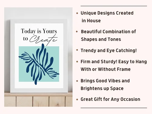 Vista 2 de Arte estético de pared de Matisse en tonos pastel, póster danés rosa y azul, decoración de pared inspiradora para mujeres, adolescentes y niñas