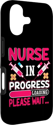 Vista 3 de Nurse is Loading Please Wait Case for iPhone 17