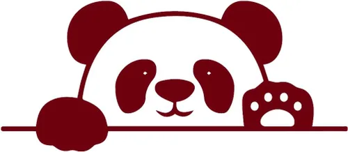 Vista 17 de Animal Cute Panda 1 (azul celeste) (juego de 2) calcomanías de vinilo impermeables de alta calidad para accesorios de laptop, casco, ventana