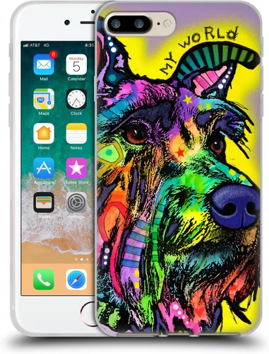 Vista 387 de Oficial Dean Russo perros 3 suave funda de Gel para Apple Iphone 7 Plus/8 Plus, Amy
