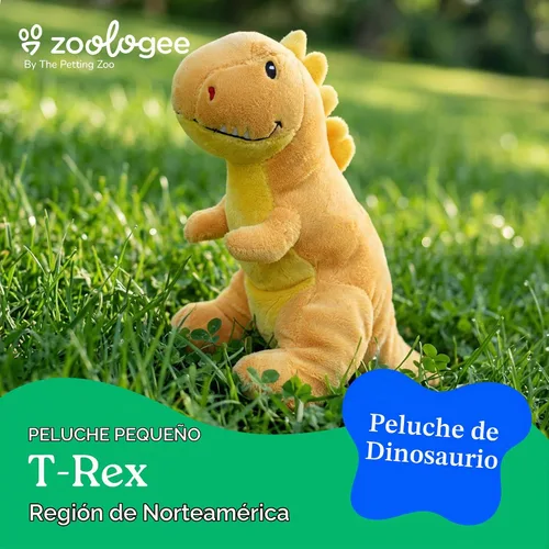 Vista 5 de The Petting Zoo Baby T-Rex - Peluche de peluche, regalos para niños, 11