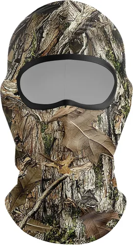 Vista 10 de Pasamontañas con camuflaje transpirable para hombres, ideal para caza, senderismo, ciclismo, motocicleta