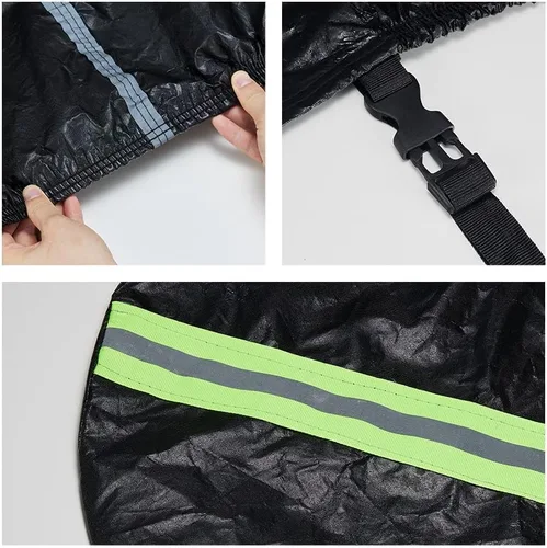 Vista 8 de Funda impermeable para automóvil compatible con Chevy Camaro 2010-2024 para todo tipo de clima, 6 capas, cubierta completa para automóvil con bolsa