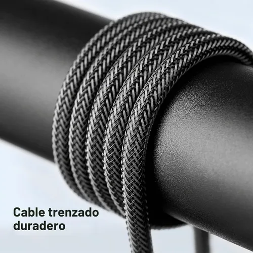 Vista 5 de Cables Ugreen: cable distribuidor en Y, enchapado en oro de 1/8 pulgadas TRS a 1/4 pulgadas TS mono para iPhone, iPod, tarjetas de sonido