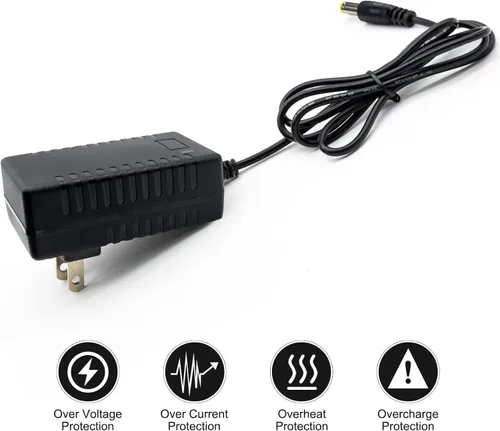 Vista 4 de Mini cargador de batería de motosierra de 21 V, cargador de batería de litio, estándar americano, accesorios de motosierra portátil eléctrica