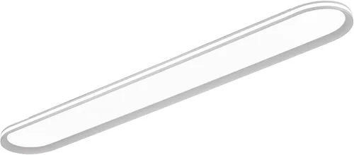 Vista 8 de Lámpara de techo LED de metal de 37.4", delgada, iluminada por los bordes - lámparas lineales de espectro completo de 55W, 6500K, lámpara de techo