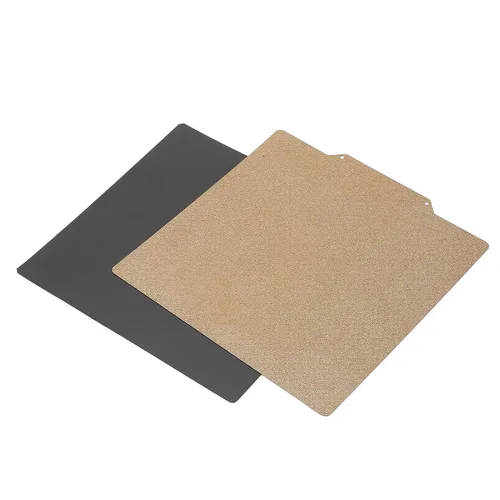 Vista 7 de Placa de construcción de impresora 3D de 7.874 x 7.874 in, doble cara PEI pulverizado en polvo de acero con resorte flexible plataforma de cama