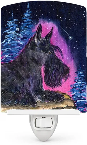 Vista 43 de Tesoros de la Caroline Noche estrellada Chihuahua Luz, 6" x 4," Multicolor Chihuahua 08