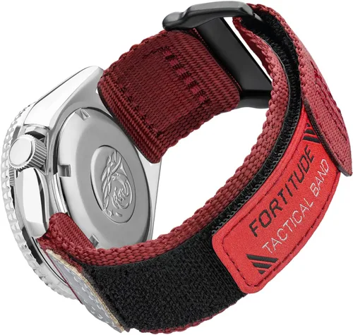 Vista 12 de Ritche - Correa de reloj deportiva de nailon para Navidad, liberación rápida, 20 mm, 22 mm, correa de reloj de repuesto compatible con el reloj