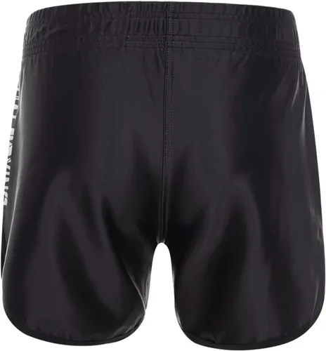 Vista 2 de Fldy Pantalones cortos de Muay Thai para niños y niñas, pantalones cortos de boxeo, kickboxing, artes marciales, pantalones cortos de gimnasio