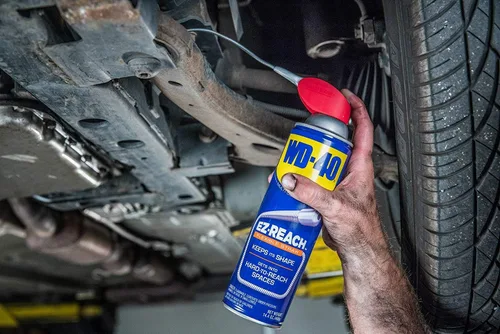 Vista 4 de WD-40 Fórmula original, producto multiuso, popote flexible EZ-REACH, 14.4 onzas (paquete de 6)