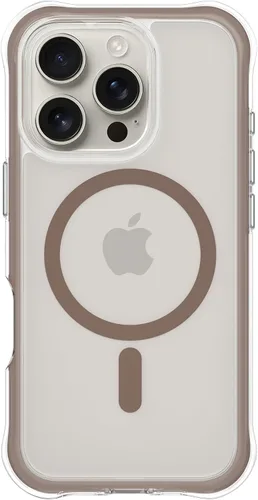Vista 28 de ORNARTO Air Case para iPhone 16 Pro Max Transparente, Compatible con MagSafe, Funda de Protección contra Caídas de Grado Militar con Air-Pink Rosa