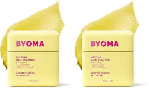 Vista 10 de BYOMA Bálsamo Limpiador Facial Derretible - Bálsamo Limpiador Suave como Mantequilla para Reparación de la Barrera Cutánea - Limpiador Facial