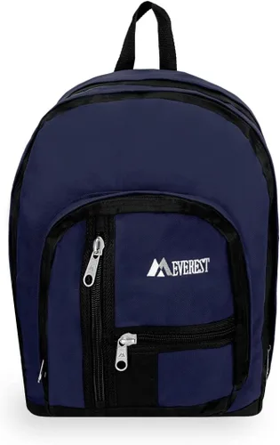 Vista 2 de Everest Mochila con doble compartimento principal, marino, Mochila con doble compartimento principal
