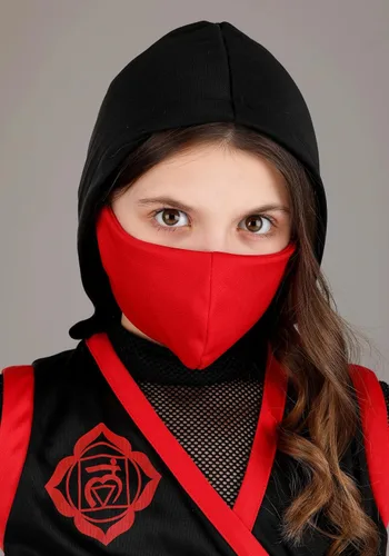 Vista 6 de Disfraz de Ninja Stealth para niña