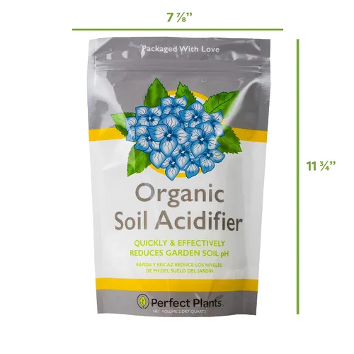 Vista 6 de Perfect Plants Acidificante orgánico para suelo, 2 cuartos de galón, gránulos de azufre elemental