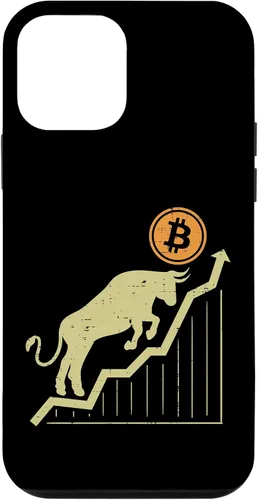 Vista 16 de Bitcoin Bull Graph Bullish BTC Crypto Cryptocurrency Trader Case for iPhone 17
