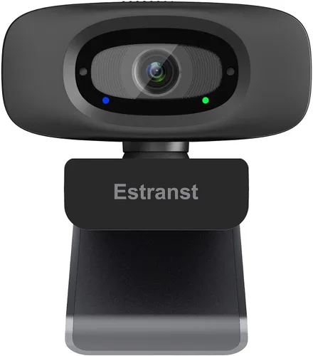 Vista 9 de Cámara web 2K Quad HD con cubierta de privacidad y micrófono con cancelación de ruido y adaptador USB C, cámara de transmisión web de video para PC