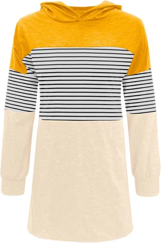 Vista 6 de BEUU - Sudaderas con capucha de manga larga para mujer, lindas blusas casuales con cordón, sudaderas con cordón para adolescentes, niñas, playa